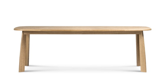 Image 1 of Solid oak table – Sylvain Willenz for Quodes – 240 cm