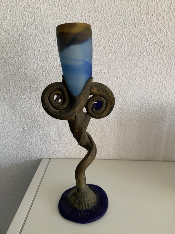 Scultura/Vaso Art Déco – Oggetti decorativi, Bronze, Ceramic (photo 5 of 5)