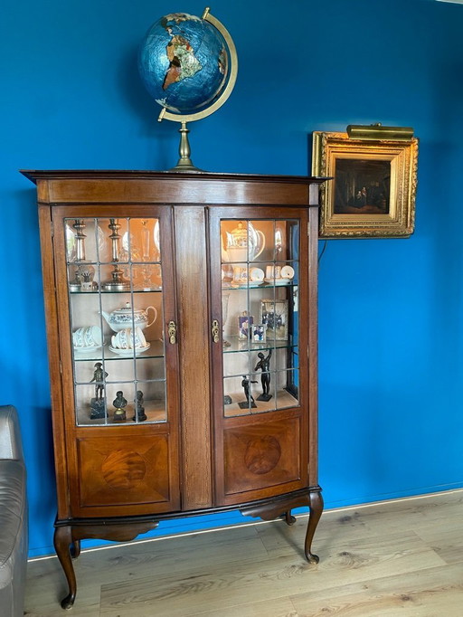 Vintage, English display case / silver cabinet