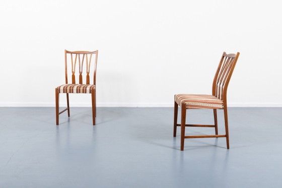 Image 1 of Ensemble de salle à manger suédois moderne du milieu du siècle par Nils Jonsson pour Hugo Troeds