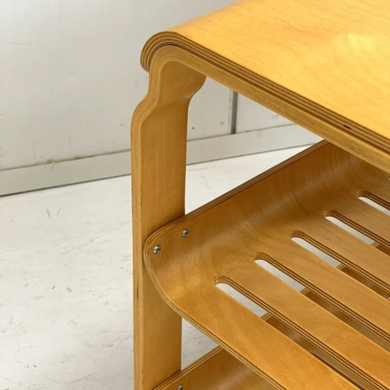 Image 1 of Table, banc et armoire vintage IKEA R. Clack en bois s90