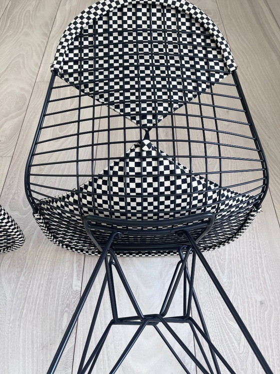 Sedia Vitra Eames Wire DKR-2 (set da 2) – Sedie da pranzo, Textile (photo 10 of 12)