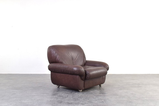 Image 1 of Mid-Century Italian Lounge Chairs, 1970s, Set of 2.