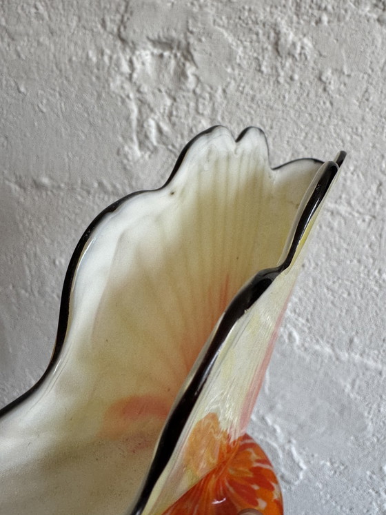 Image 1 of Franz Welz Art Deco Fan Vase