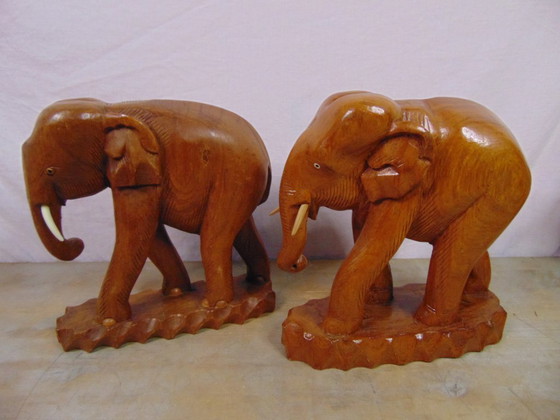 Image 1 of Collection d'éléphants de Thaïlande