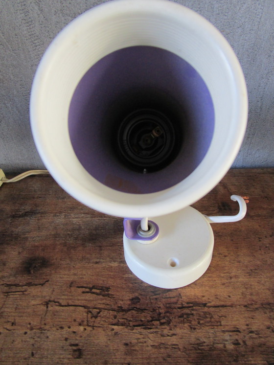 Image 1 of Magnifique spot mural vintage 70s violet clair