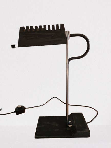 Vintage Desk Lamp Goffredo Reggiani Italy – Metal (photo 4 of 5)