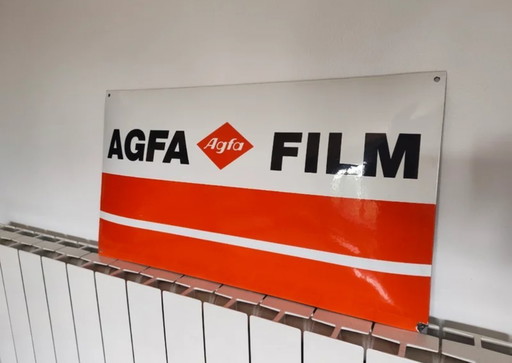 Vintage AGFA emaille bord
