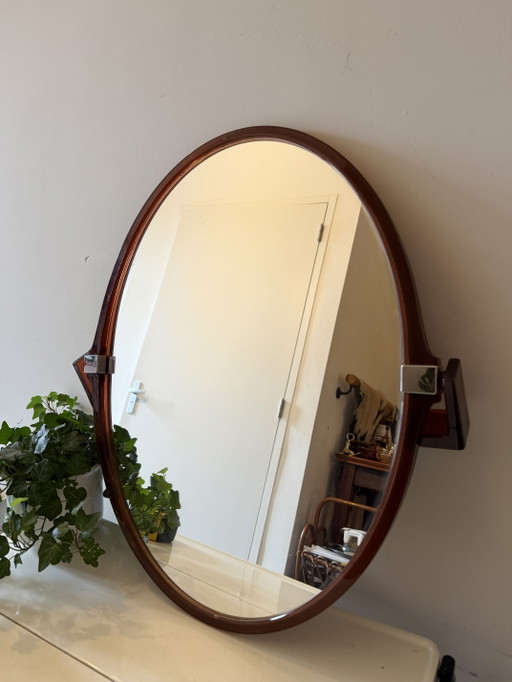 Specchio Ovale Mid Century – spiegels, Glass, Plastic