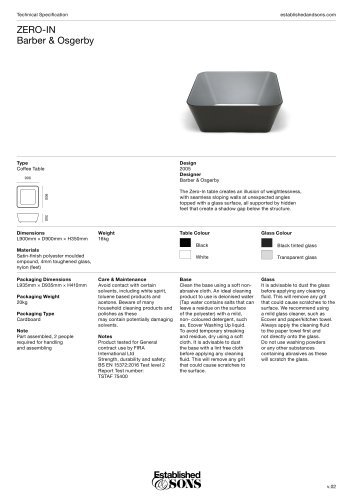Established & Sons Zero-In Tavolini da caffè – Barber & Osgerby – Polyester, Glass (photo 6 of 7)