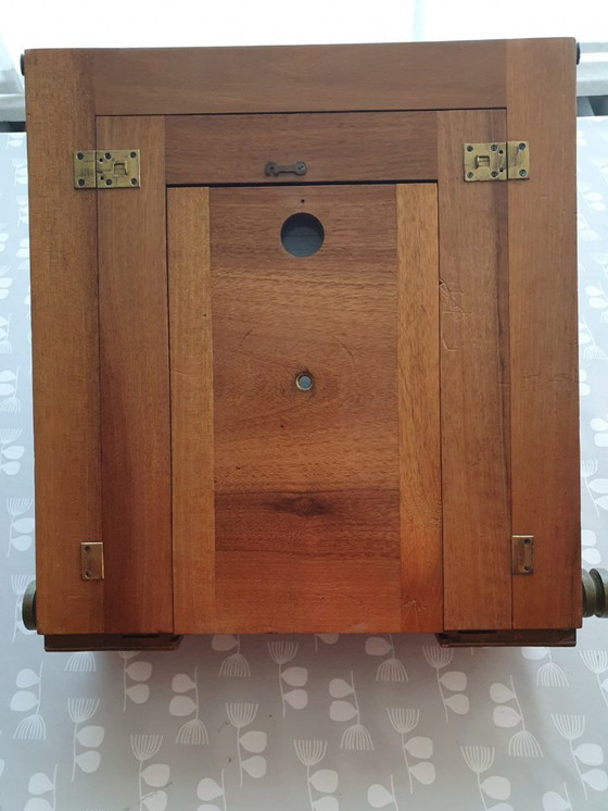Image 1 of Antique wooden bellows camera with Rodenstock lens (ca. 1910)