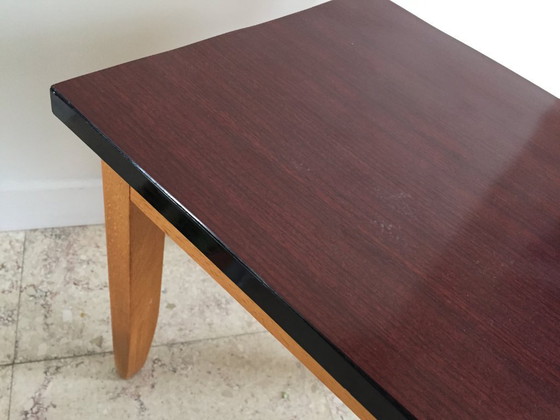 Image 1 of TABLE Basse FORMICA et Bois VINTAGE