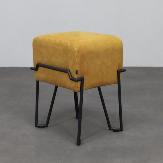 Image 1 of Low Stool Bokk in leather by Ka-Lai Chan for Puik