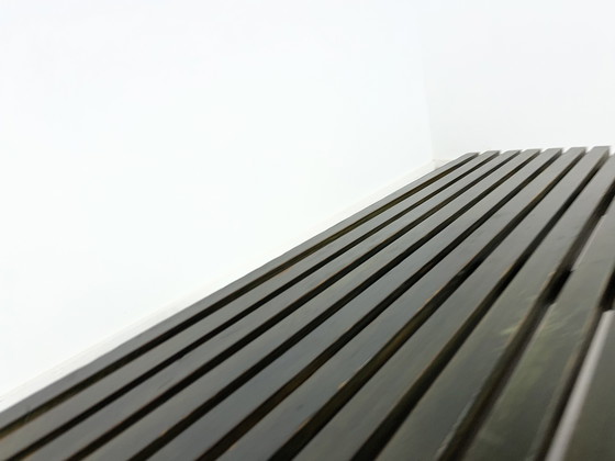 Image 1 of Vintage latten bank tafel sixties 