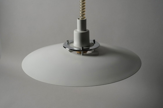 Markslöjd Meerlaagse Hanglamp, Wit Gelakt, Jaren 90 Scandinavische Moderne Verlichting, Zweden. – Hanglampen (photo 6 of 11)