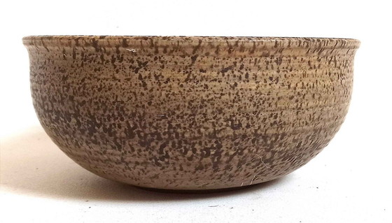 Image 1 of Fruitschaal Les Potiers de L'Abbaye 70s Diameter 22,5 cm