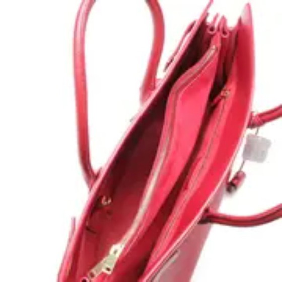Image 1 of Designer Business Bag |   SAINT LAURENT |  Carryall Rouge Orient | red