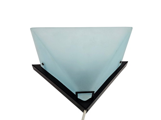 Dijkstra Holland - Fokke Dijkstra - Modèle Zucca 2 - Applique - Verre dépoli - 80's