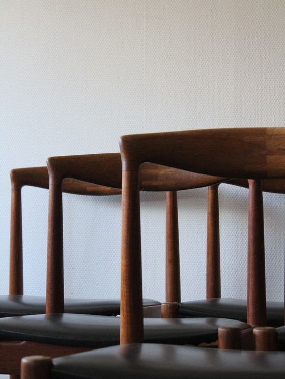 Image 1 of Sedie da pranzo danesi d'epoca di Arne Vodder per Vamo