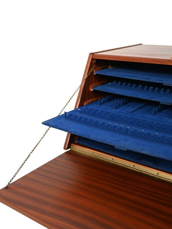 Image 1 of Mobile portaposate vintage svedese in mogano di Stig-bolaget