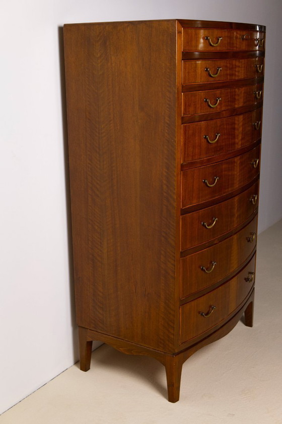 Image 1 of Grande commode en noyer d'Ole Wanscher, années 1940