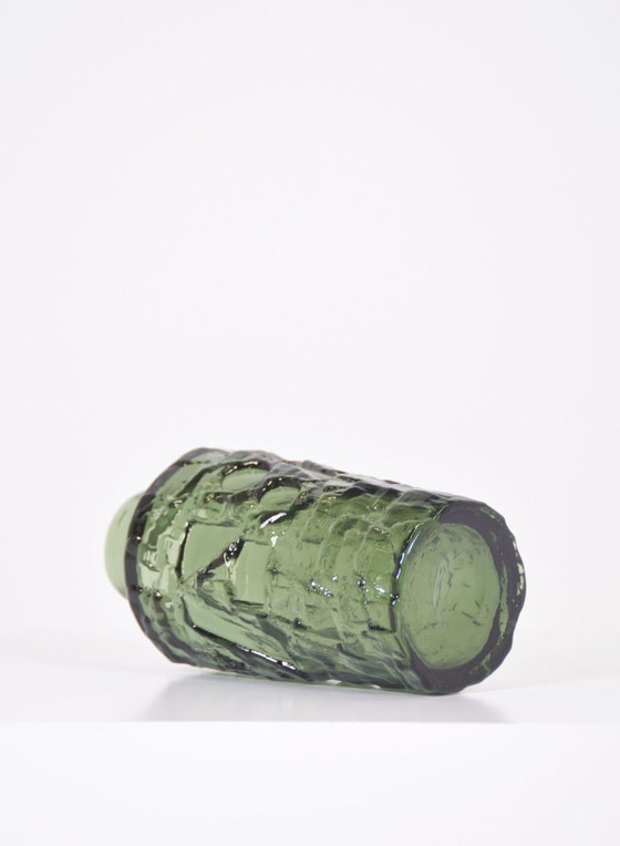 Swedish vase Rustik by Göte Augustsson for Ruda Glasbruk, 1960s (photo 3 of 5)