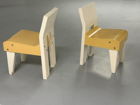 2x Martin Visser chairs model Se20 Spectrum Bergeijk – Dining chairs, Metal (photo 2 of 11)