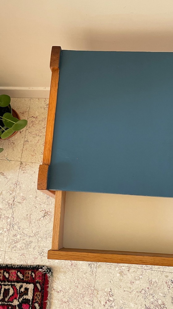 Image 1 of Comodino vintage scandinavo a cubo