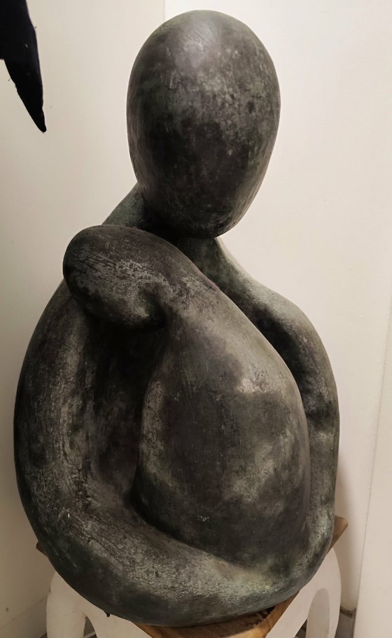 Image 1 of Bronzeskulptur der Zuneigung