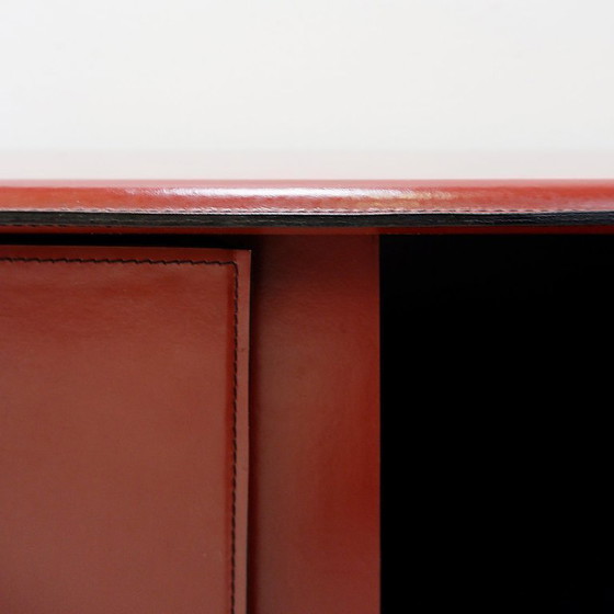 Image 1 of Leather sideboard by De Couro of Brazil - 1980s