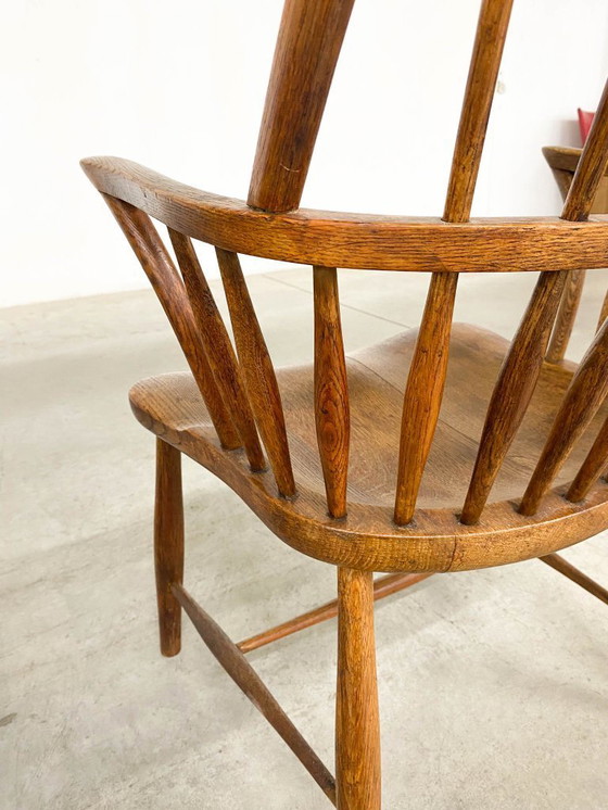 Image 1 of Sedie da pranzo Windsor modello CH 18A di Frits Henningsen per Carl Hansen & Son