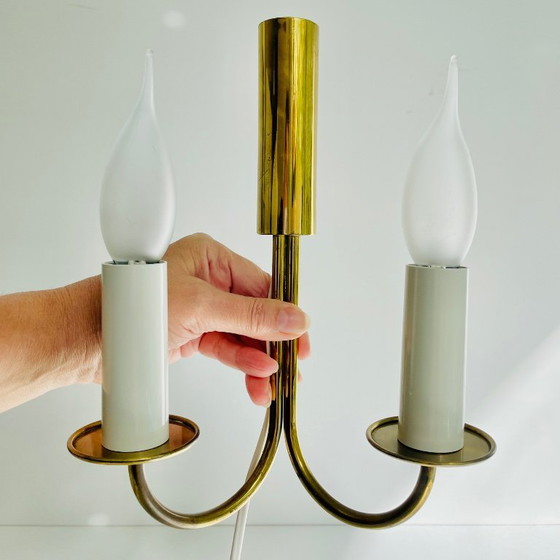 Image 1 of 2x Lampade doppie Lyskaer Danimarca Design metà secolo