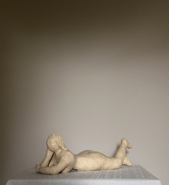 Handgefertigte Skulptur Büste Statue Frau – Bildhauerei, Ceramic (photo 2 of 8)