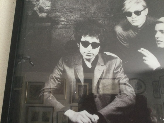 Image 1 of Nat Finkelstein photo Warhol, Dylan