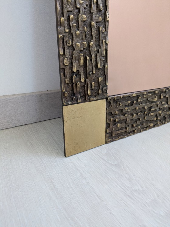 Image 1 of Frigerio Desio - Luciano Frigerio - Espejo - Juanita - Bronce, Latón