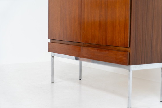Image 1 of Zeldzaam S21 highboard in palissanderhout van Dieter Waeckerlin voor Behr