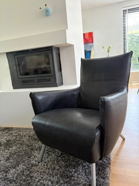 2 Cheo-Sessel – Leather, Metal (photo 3 of 5)