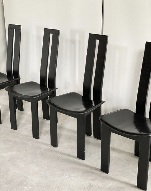 4 Pietro Costantini Esszimmerstühle