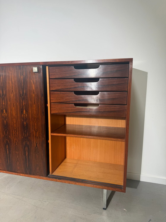 Image 1 of Alfred Hendrickx dressoir voor Belform – Palissanderhouten kast met lades