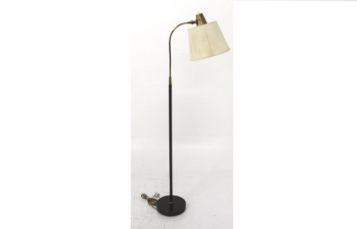 Metalen vloerlamp, Falkenberg Belysning, Zweden, 1950