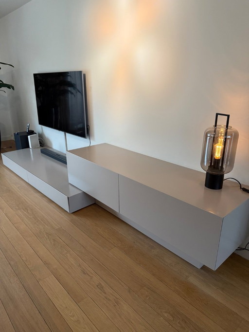 Design TV furniture taupe