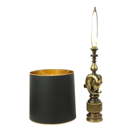 Image 1 of Lusterie Deknudt Pferdekopf Tischlampe