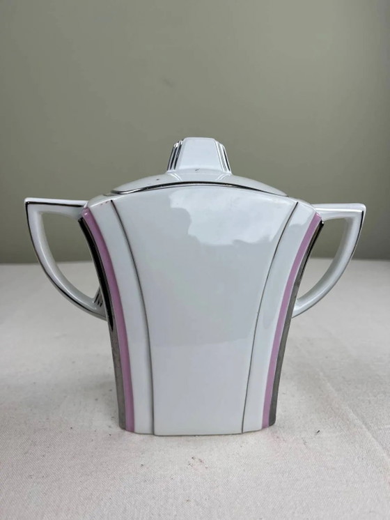 Art Deco Zuckerdose – Geschirr, Porcelain (photo 4 of 8)
