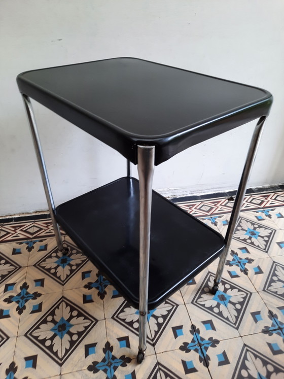 Chariot Vintage, Années Soixante-dix, Cosco USA – Tables d'appoint, Metal (photo 4 of 8)