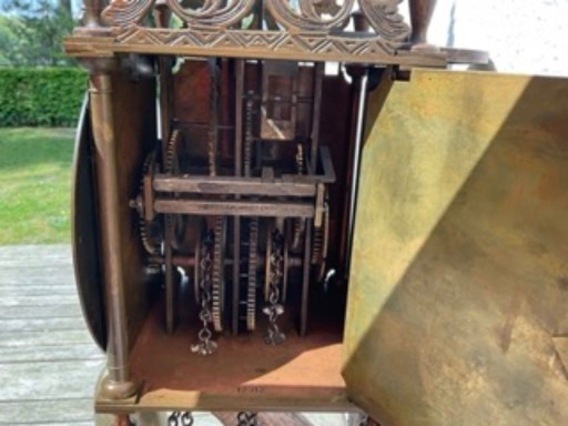 beautiful, well-functioning lantern clock "Tho: Moore Ipswich
