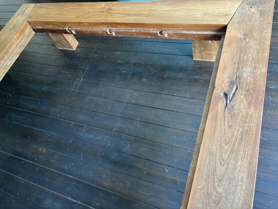 Image 1 of Japandi Holzbettgestell