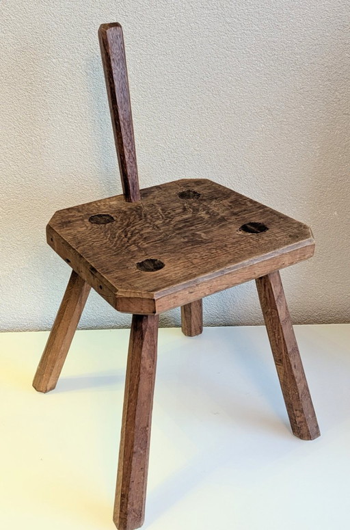  Brutalist stool.