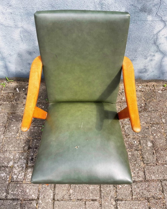 Image 1 of Grüner dänischer Sessel aus den 1960er Jahren