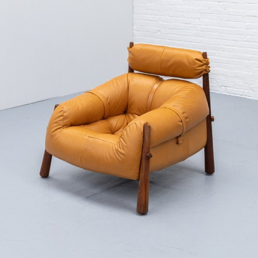 Poltrona lounge Percival Lafer MP-81 anni '70