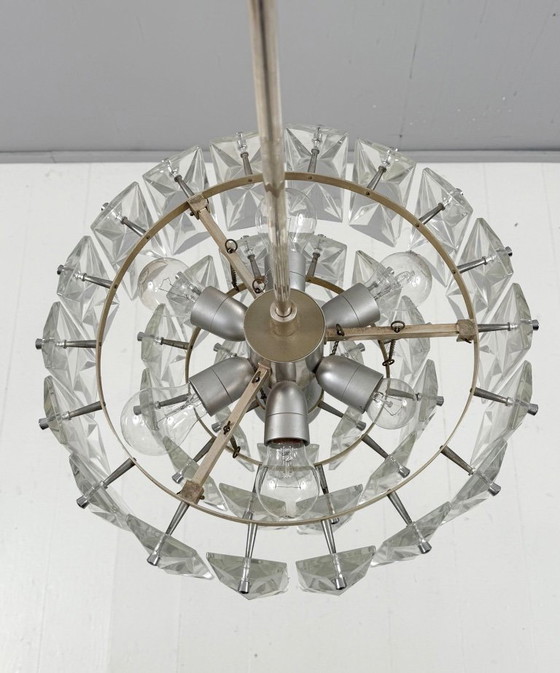 Image 1 of Mid Century Lustre/plafonnier de Kinkeldey, Allemagne, années 1970